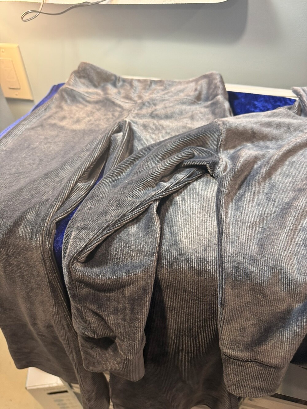 Gray girls track suit